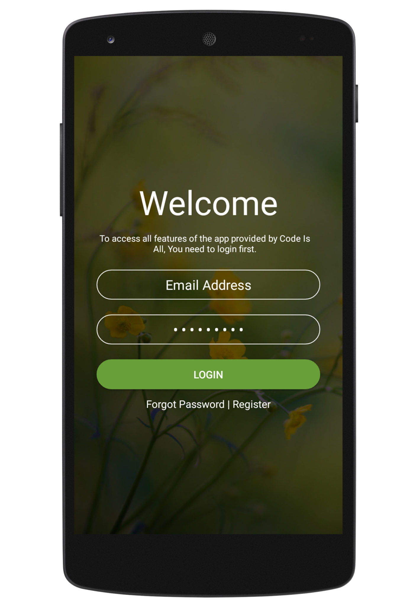 Android Login Screen Design Tutorial - Code Is All