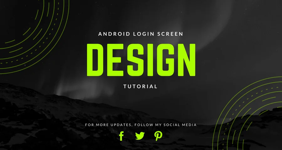 Android Login Screen Design