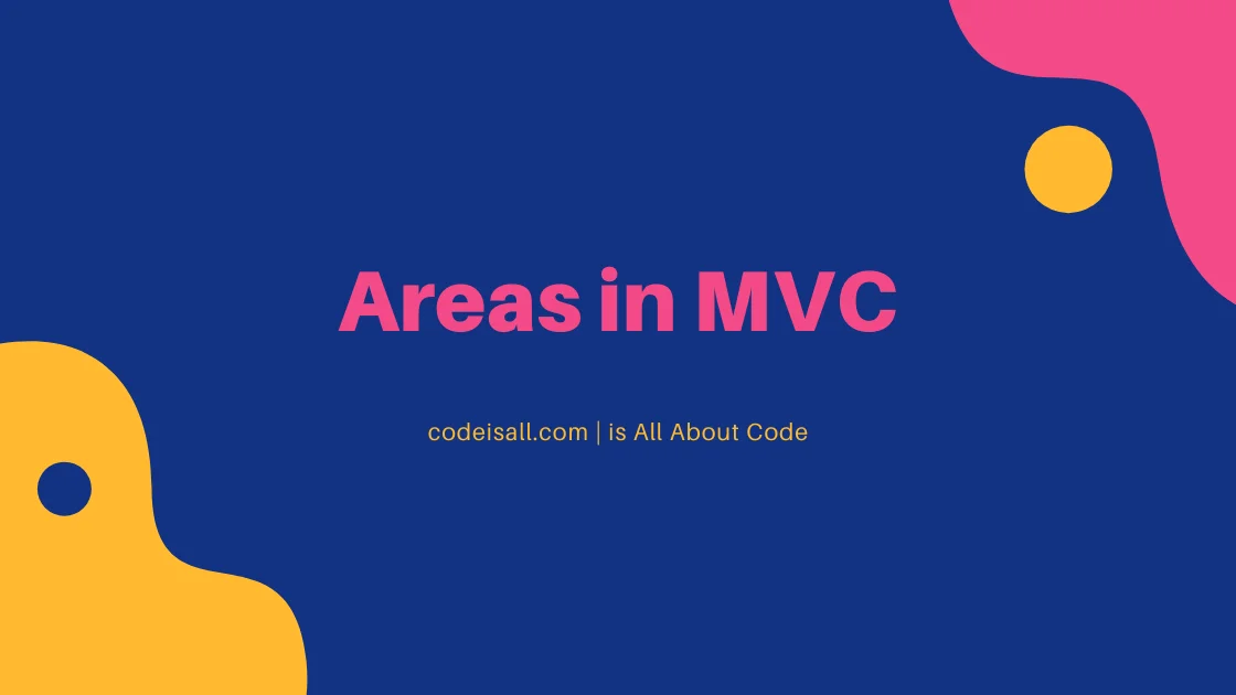 Areas In MVC