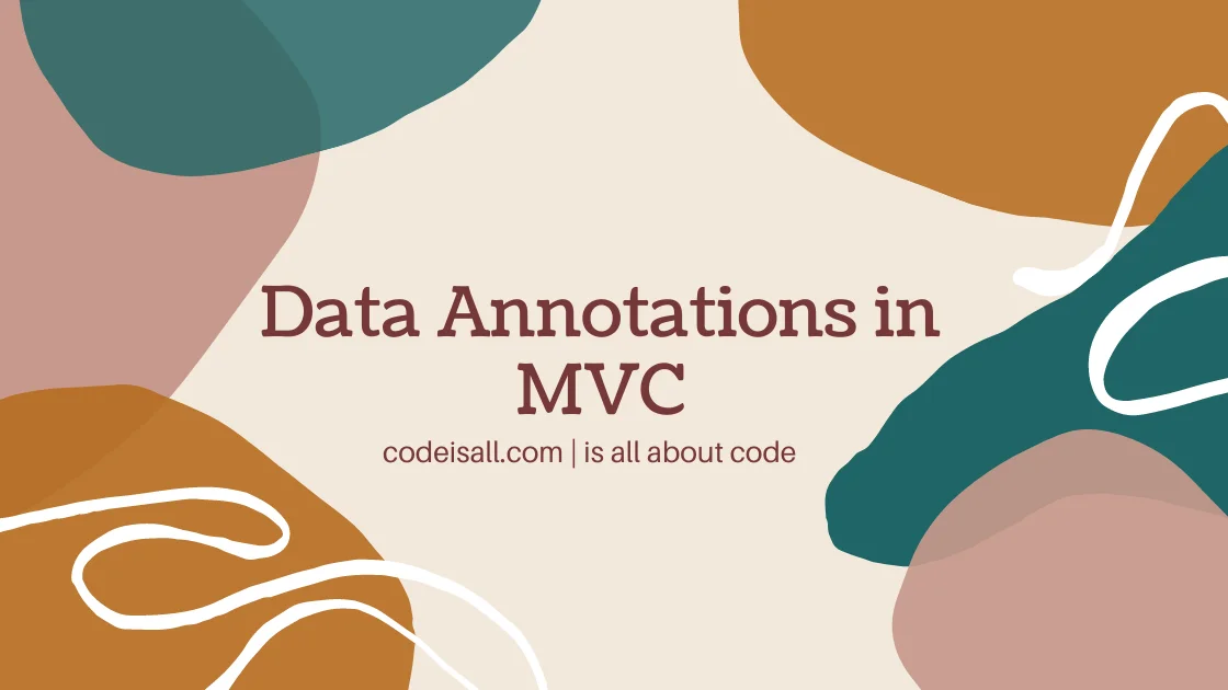 Data Annotations MVC